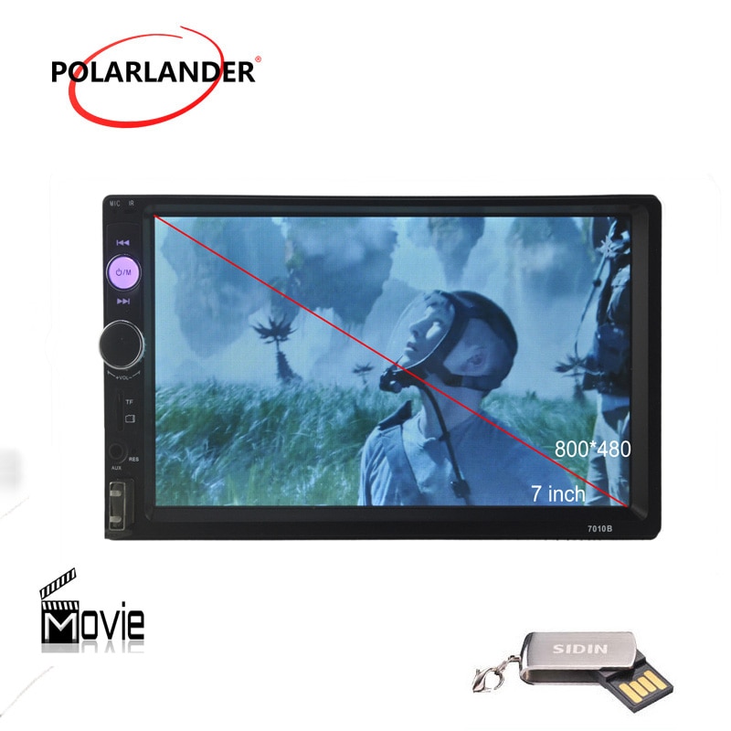 Touch screen 2 din with rear camera stereo MP5 player Bluetooth 9 languages car radio mirrori link 6.2 inch