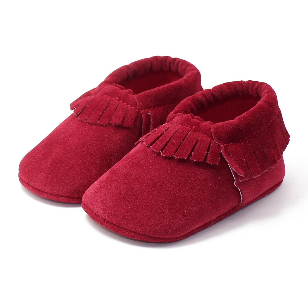 infantile bébé filles 1T-6T vêtements ensembles Flare à manches longues épaules dénudées hauts + Denim Mini jupes: Rouge / 7-12 mois