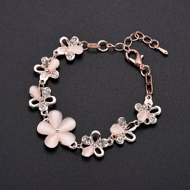 luxe or chaîne Bracelet Bracelet charme Simple Bracelet pour femmes filles bijoux: style 4
