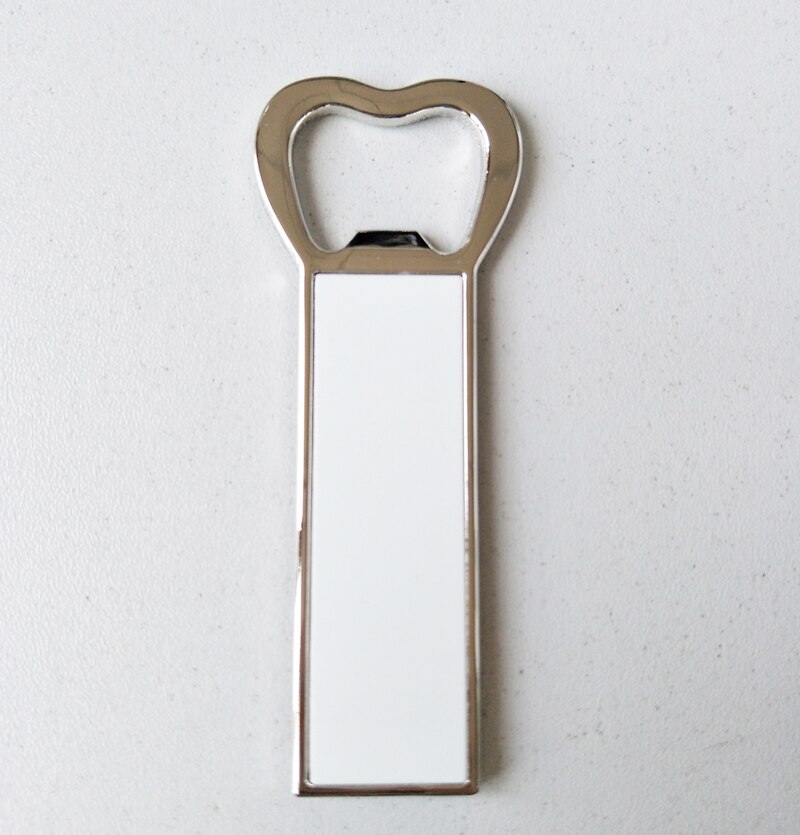 Flasche Öffner leer Sublimation wärme drücken diy flasche Öffner + Aluminium platte 10 teile/los