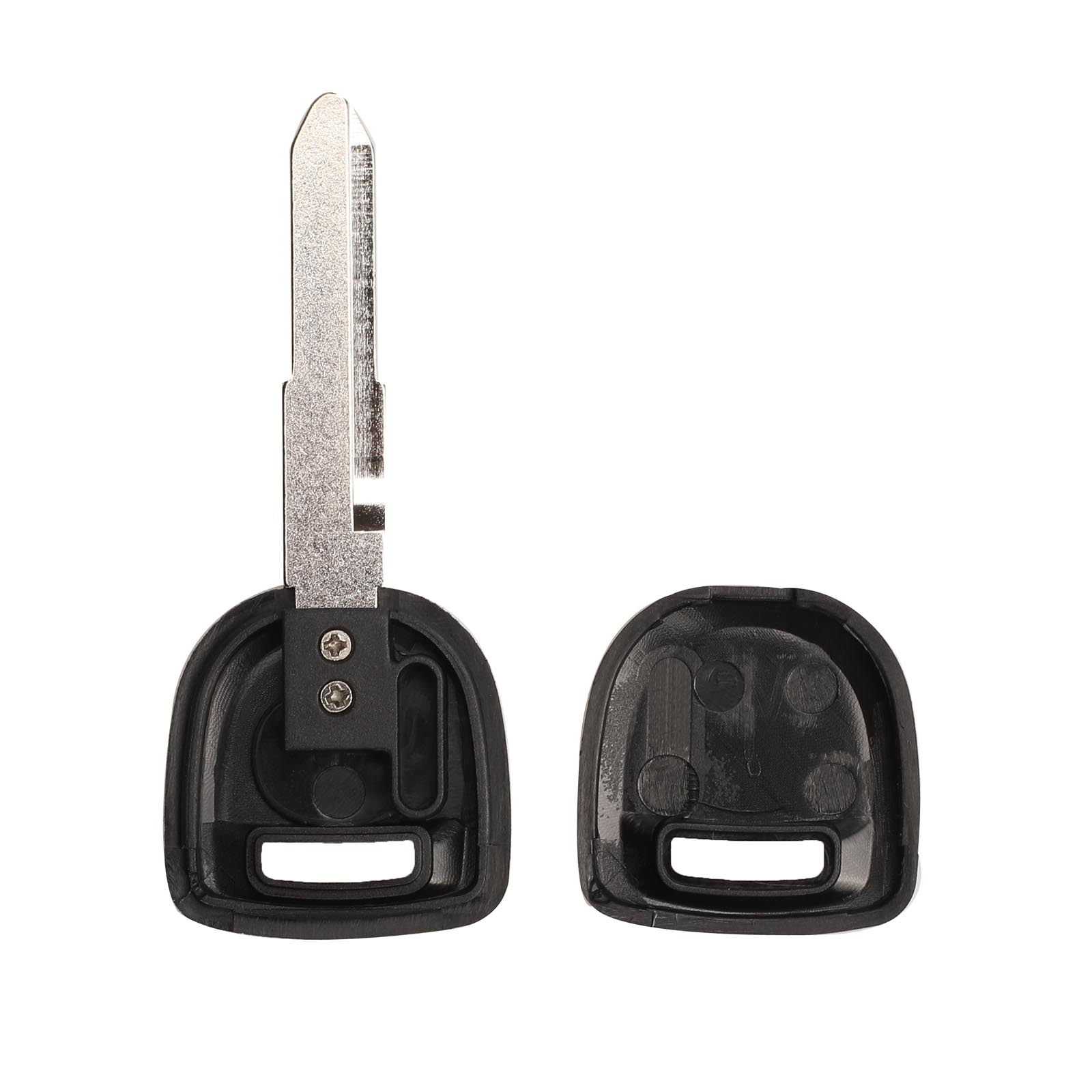 Bilchave Transponder Remote Smart Car Key Shell Fob for Mazda 2 3 5 6 MX5 RX8 With Uncut Blade Key Case Replacement
