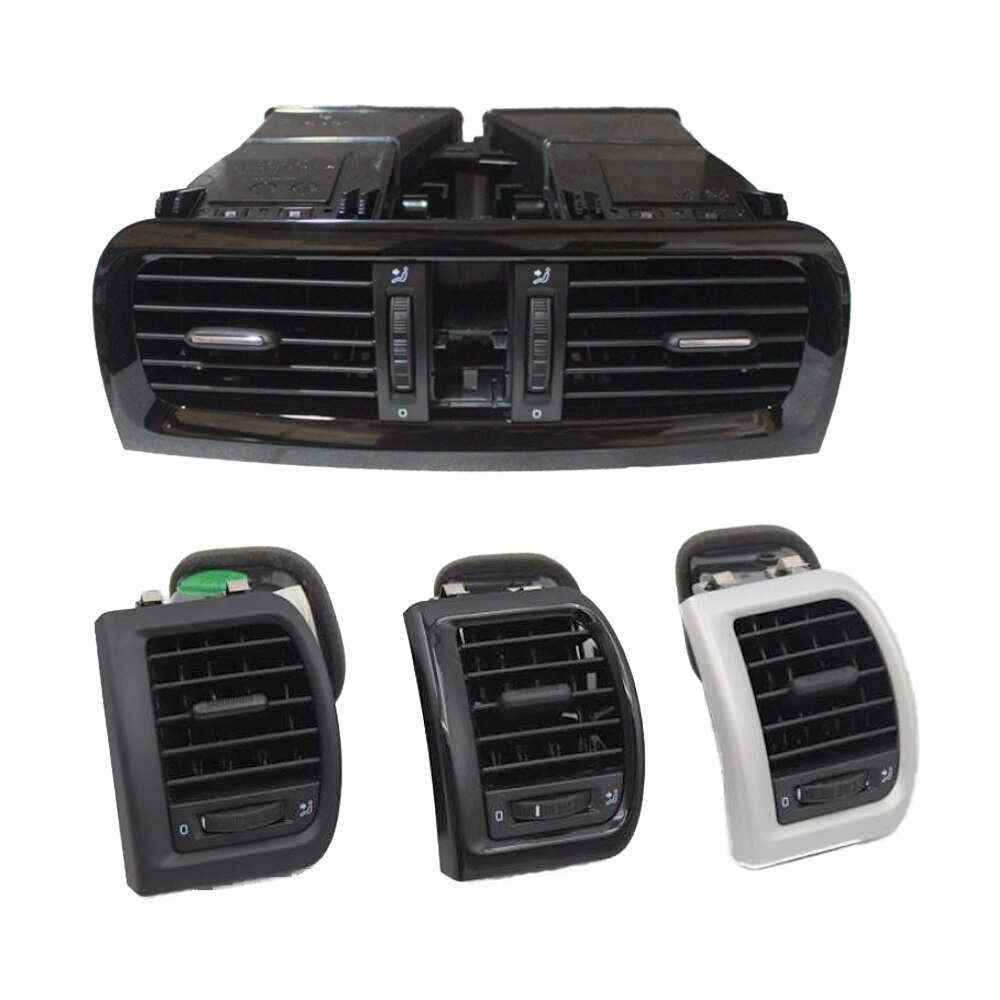 Rejilla de ventilación de aire acondicionado para salpicadero de coche Skoda Fabia 2 MK2 Roomster , 3 colores, 5J0820951E 5J0819701 5J0819702