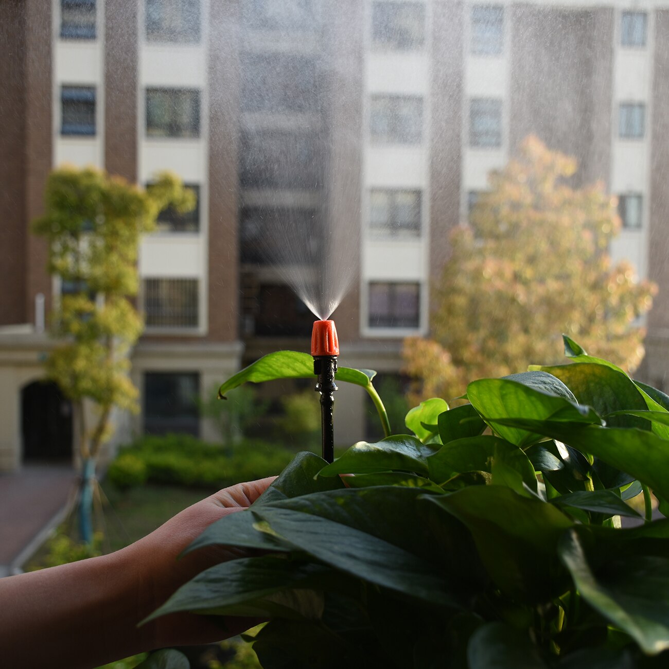 KESLA 5M-35M Micro Drip Irrigation Watering Kit Automatic Garden 4/7mm Irrigation System w/ Adjustable Dripper for Flower Lawn