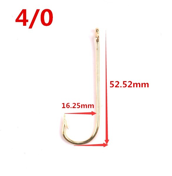MIZUGIWA Gambo lungo aberdeen Ami da pesca Acqua dolce Esche viventi Gancio Pesce Jig Ganci PanFish Crappie Oro 100 pezzi: nero