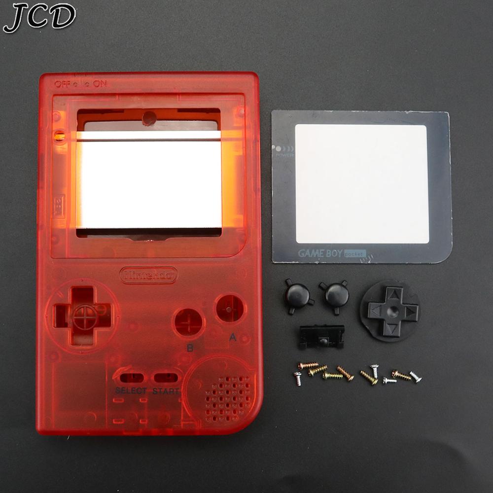 JCD carcasa Shell con botones kit de reemplazo para GBP de plástico funda completa para Gameboy de bolsillo consola de juego: S