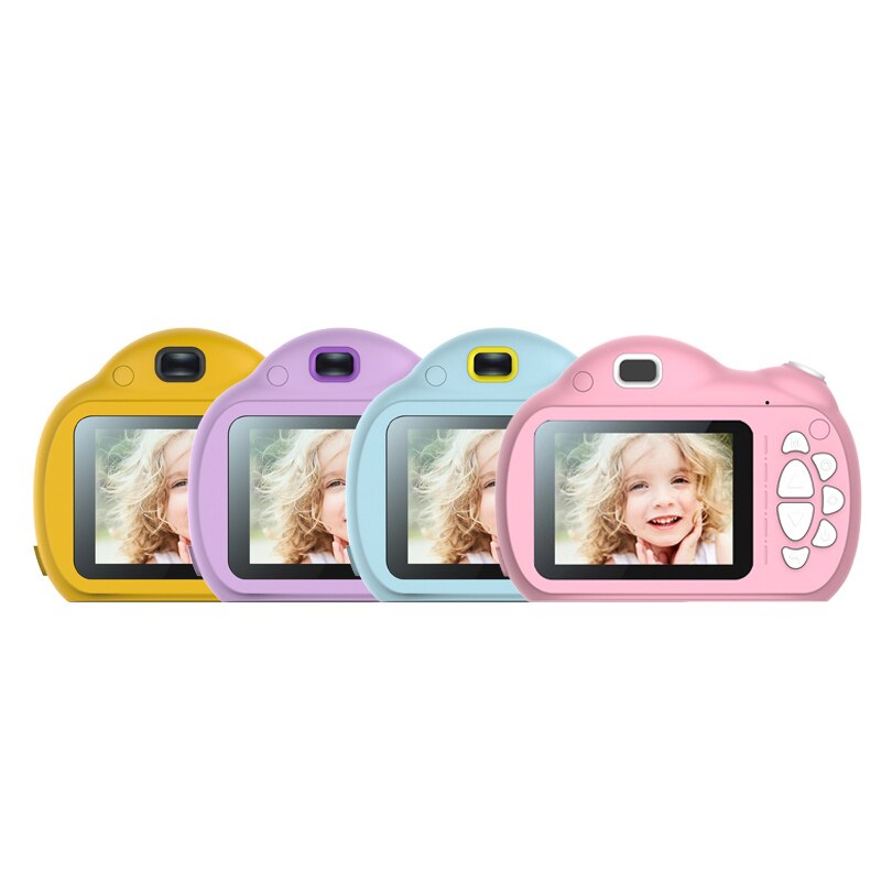 Outdoor Digital Mini Camera Kids Cartoon Cute Camera 2.4Inch Photography Props Birthday VDX99