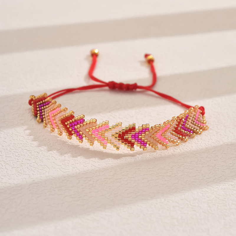 Zhongvi miyuki pulseiras de contas multicamadas sementes de vidro boêmio artesanais joias ajustáveis moda para mulheres e homens: Cor dourada amarelo claro