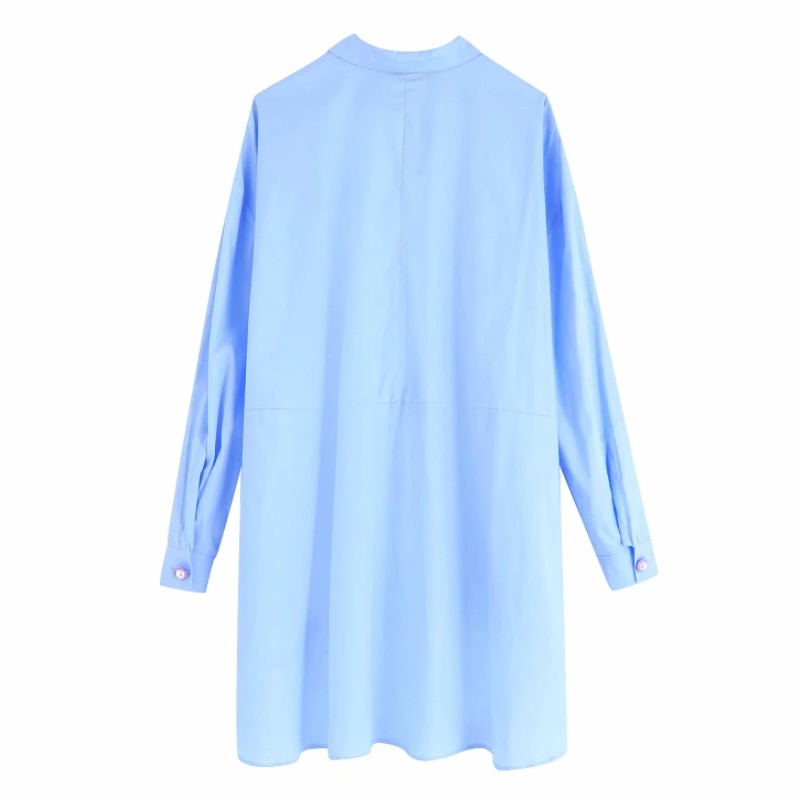 Mulheres cor sólida pérola botões blusa casual camisas femininas manga longa solta blusas elegantes branco feminino topos ls4232