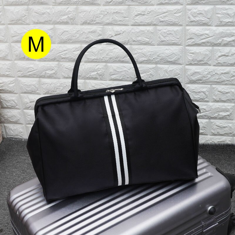 Men Gym Bags For Training Bag Tas Fitness Travel Sac De Sport Outdoor Sports Swim Women Dry Wet Gymtas Yoga Shoes Bag XA103WA: Handbag Black M