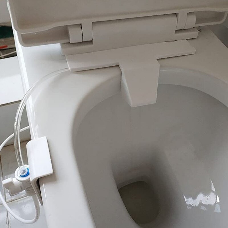 Portable Bidet Attachment Toilet Seat Self-Cleaning Nozzle-Fresh Water Bidet Sprayer Mechanical Wash Flushing Sanitary Device