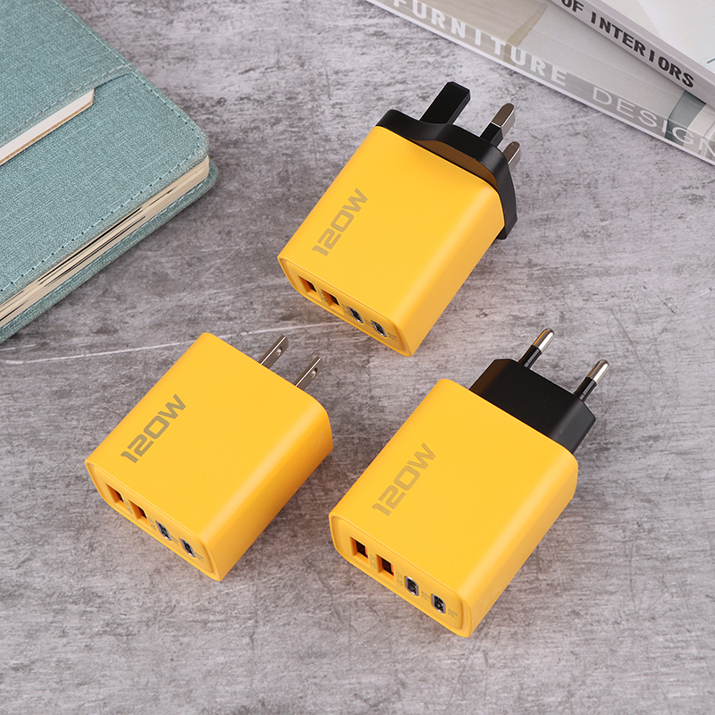Hurtiglader type  c 120w hurtiglading 3.0 usb-laderadapter til telefon pd usb-lader hurtiglading
