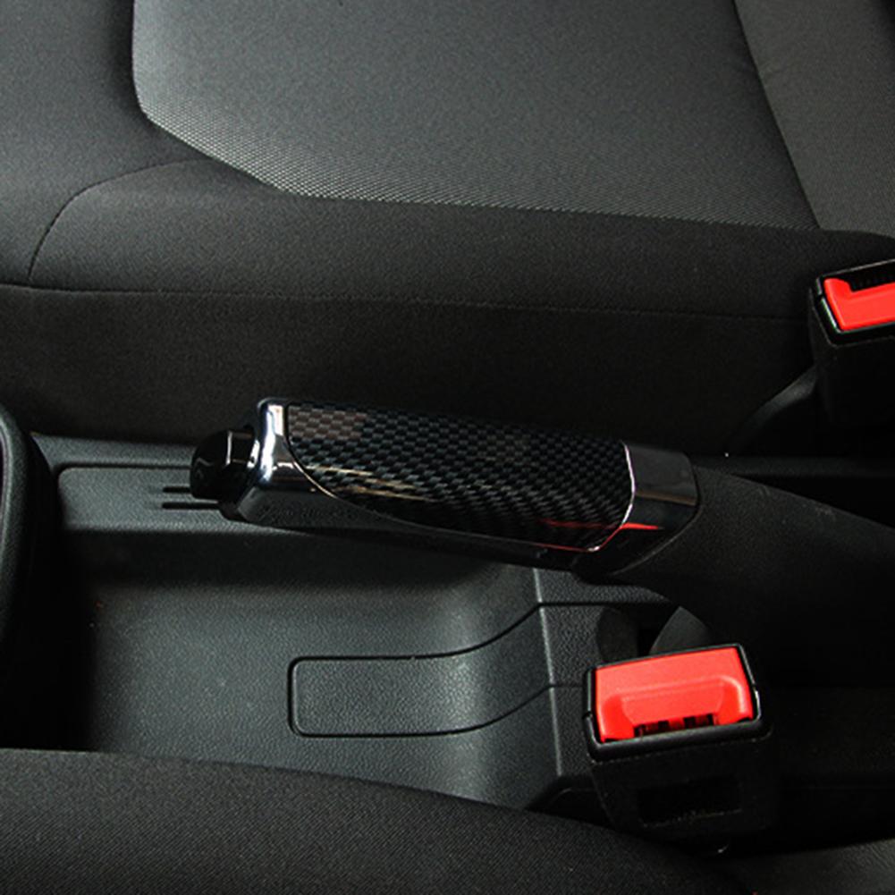 Car Hand Brake Cover Hand Brake Set Universal Car Handbrake ABS Plastic Cover Anti-Skid Auto Parking Brake Car Interior