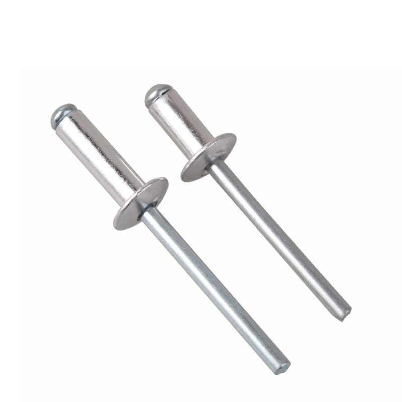 M6 aluminio Mushroon cabeza rotura mandril remaches ciegos 6mm x 10 12 16 20mm remache Pop de uñas para muebles coche avión