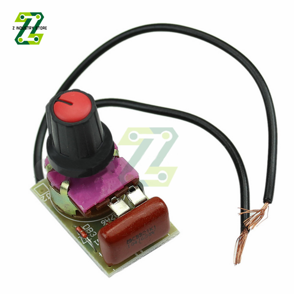 100W Dimmer Module With Switch Speed Regulation Module For Arduino LED Dimming Switch Potentiometer