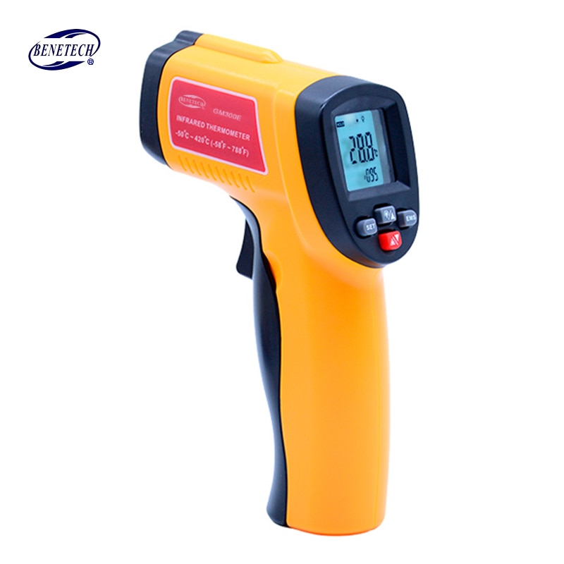 BENETECH Digital thermometer gun non contact infrared thermometer temperature gun ir thermometer industrial GM320~GM900