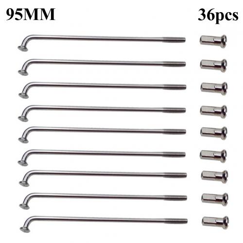 36 stuks 60-305mm 12g elektrische fiets e-bike wielband stalen spaken fietsonderdelen: 95mm