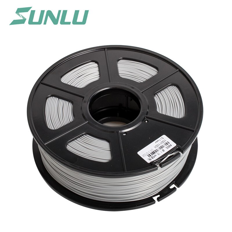 PLA filament 1kg1.75mm for 3D printing with 0.02mm tolerance and no bubble pla harmless material 3D print: pla filament grey