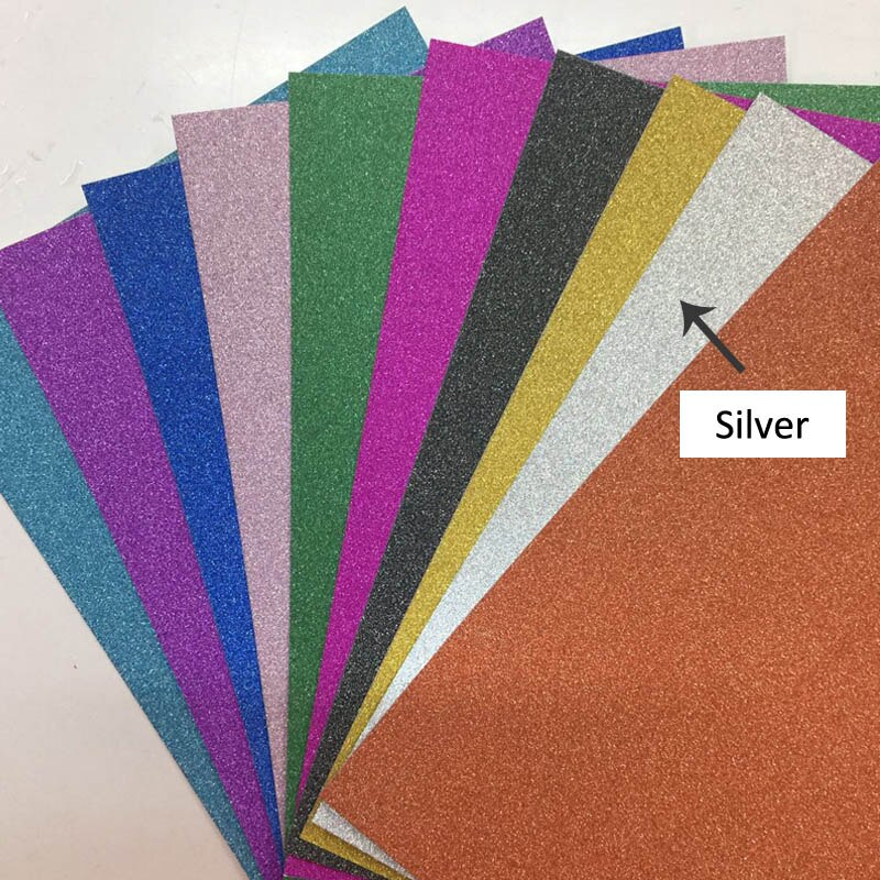 Karte funkeln Papier freundlicher Spielzeug Pappe Ohne Aufkleber Blitz-Pulver Karton Handwerk Papier Party Dekoration