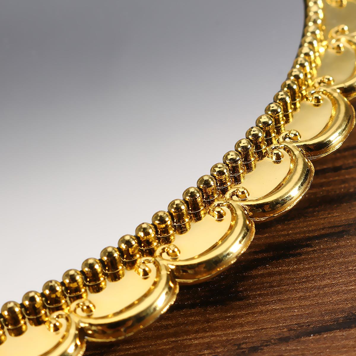 Espejo de maquillaje Vintage portátil