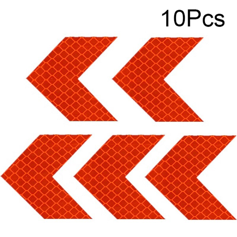 Car Reflective Stickers Car Trunk Anti-collision Warning Strips Vehicle Backup Box Sticker Car Accessories Reflective Strips: 6