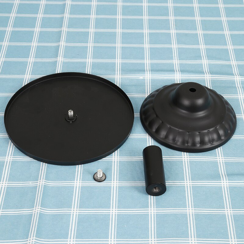 8/10/12inch wrought iron cake stand afternoon tea dessert tray birthday party Home party display stand fruit plate pink gold: Black / 12 inches