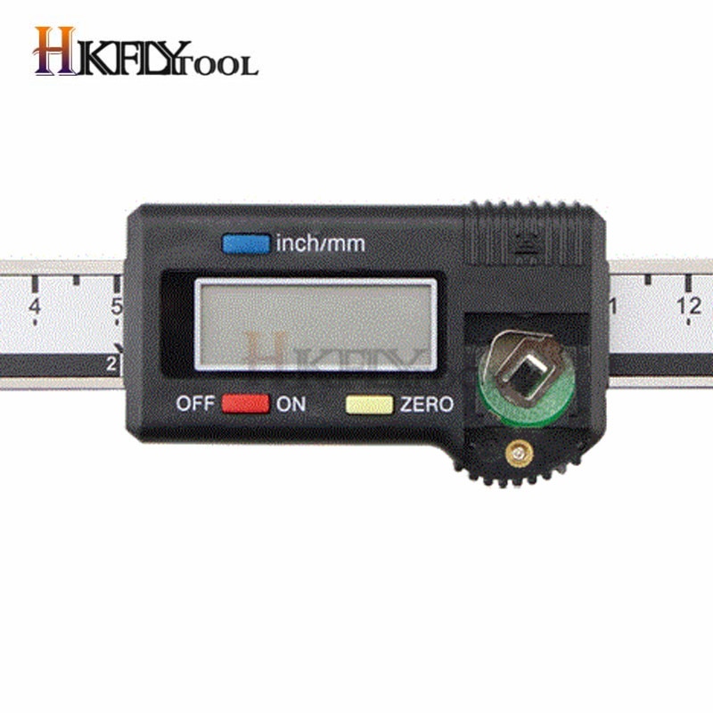 100mm 150mm 200mm 300mm Digital Horizontal Scale Units Horizontal Electronic Scale Unit LCD Display Inch/MM Machinist Tools