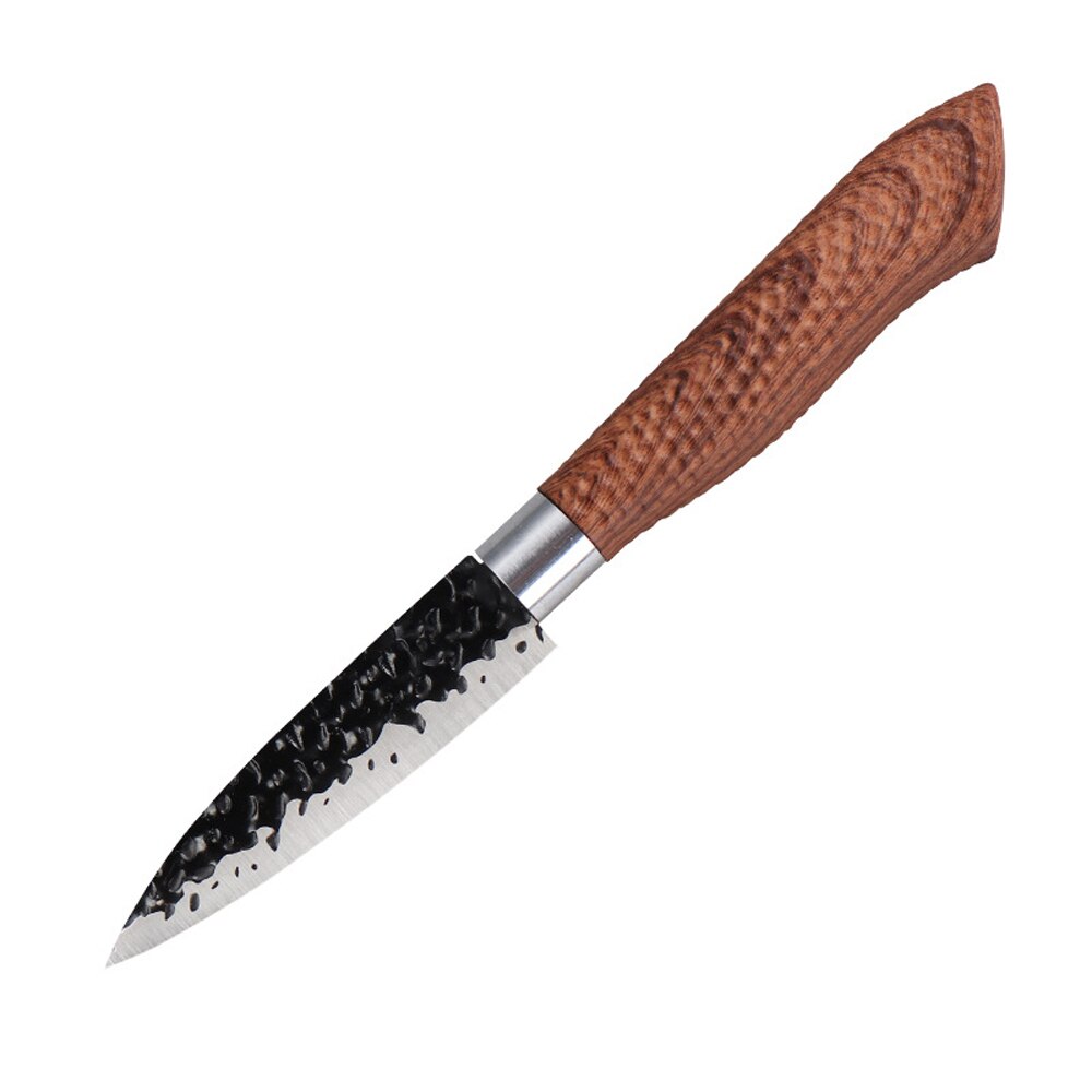 Köksknivar fruktkniv kockknivar japansk högkolhaltig rostfritt stål imitation damaskus mönsterkniv: Default Title