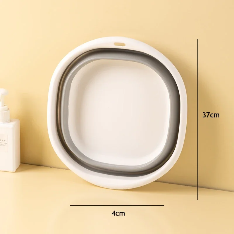 Lavabos portables en plastique, lavabos pliants, essentiels pour dortoir, seau pliable, lavabo, salle de bains, accessoires de cuisine: Bleu