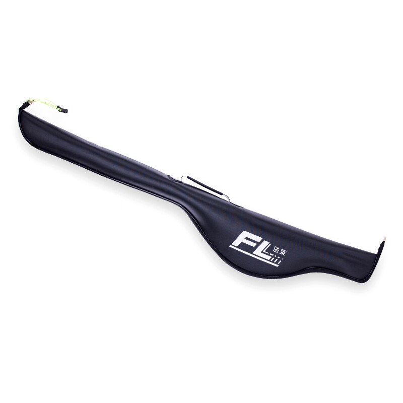 120CM Portable Waterproof Fishing Rod Bag Multi-purpose Folding EVA Fishing Pole Lure Tools Storage Bag: Black