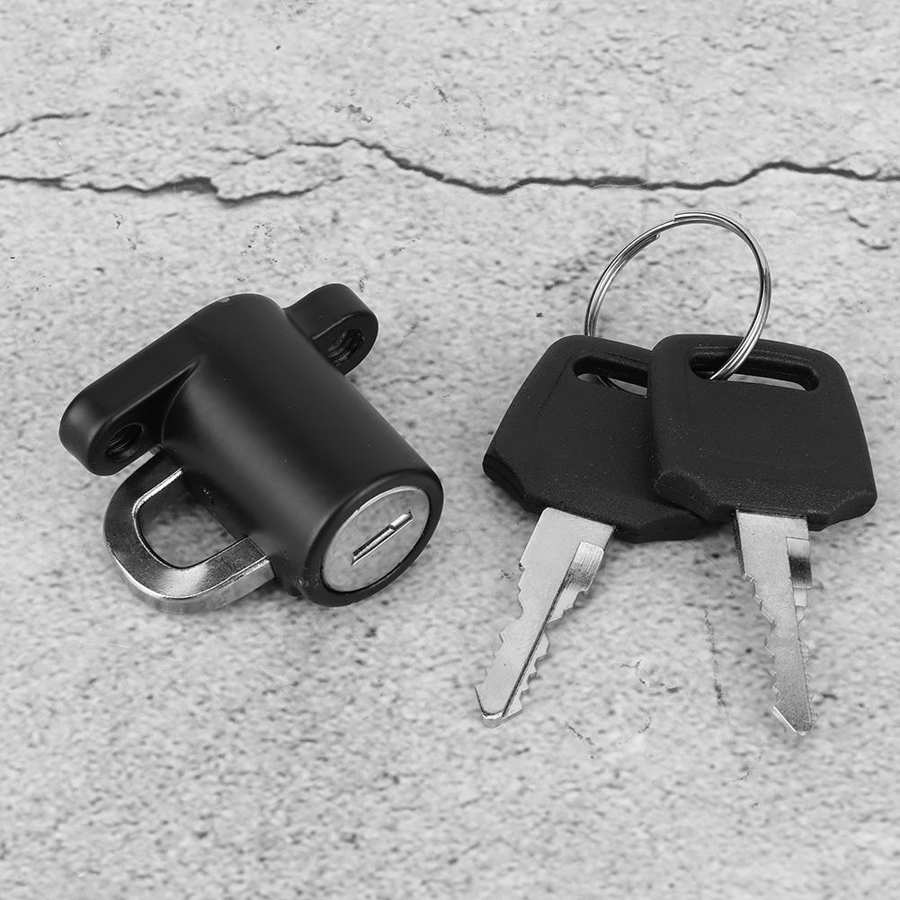 Universele Helm Lock Hanger Haak Kit Met 2 Sleutels Voor Motorrijwiel Bike