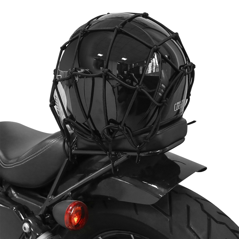 40 x 40cm motorcykel motorcykel hjelm bungee bagage last 6 kroge netto hold nede 3 farver til rådighed