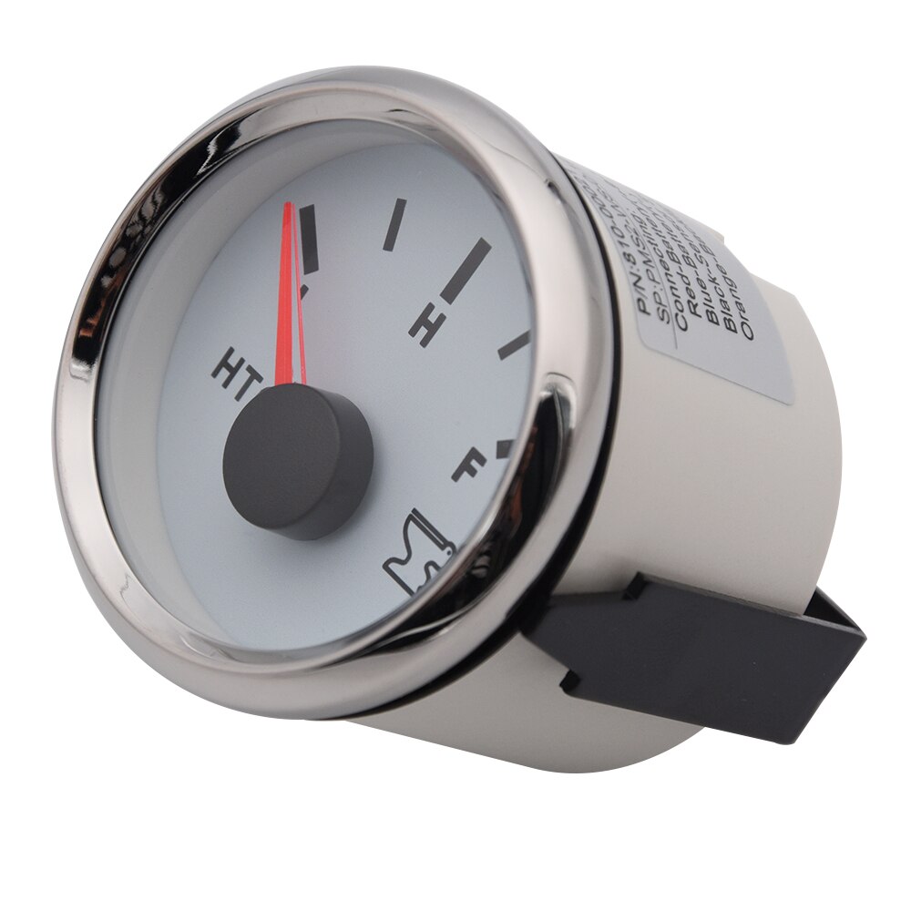 52mm Sewage Level Gauge Meter Indicator Boat Holding Tank Level fit Boat Ship Vessel 0-190ohm 240-33ohm 9-32V Car accessories