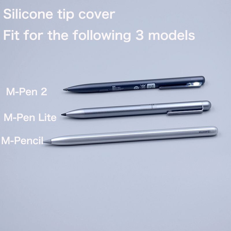 Silicone Nib Case For HUAWEI M-Pen 2 M-Pen lite Soft Silicone Pencil Tip Cover For HUAWEI M-Pencil Protector Stylus Pen Case