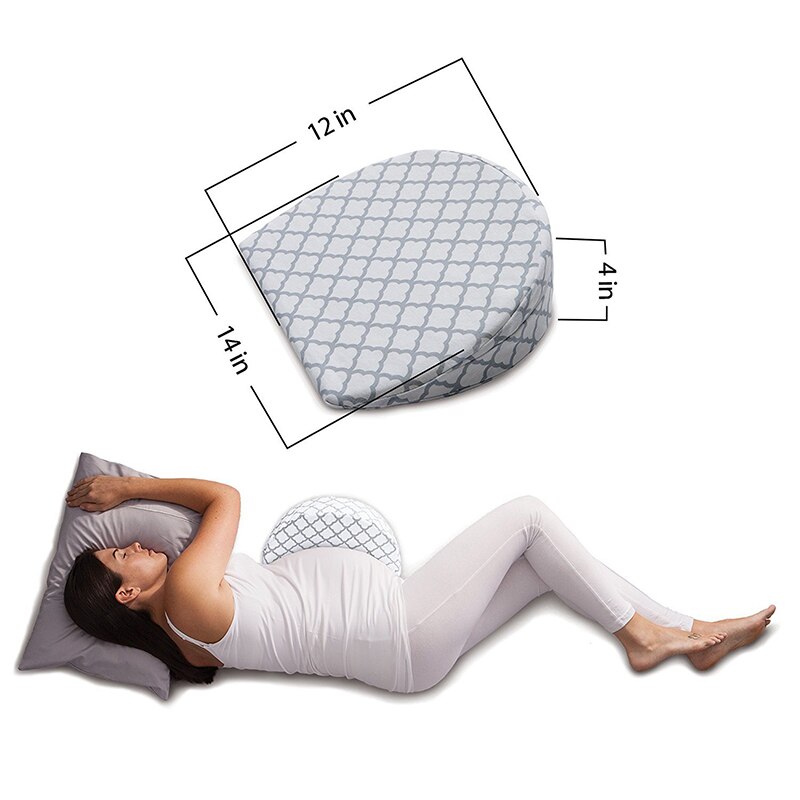 Almohada Prenatal multifunción para embarazadas, almohada lavable para soporte de vientre en la cintura, almohada para dormir durante el embarazo
