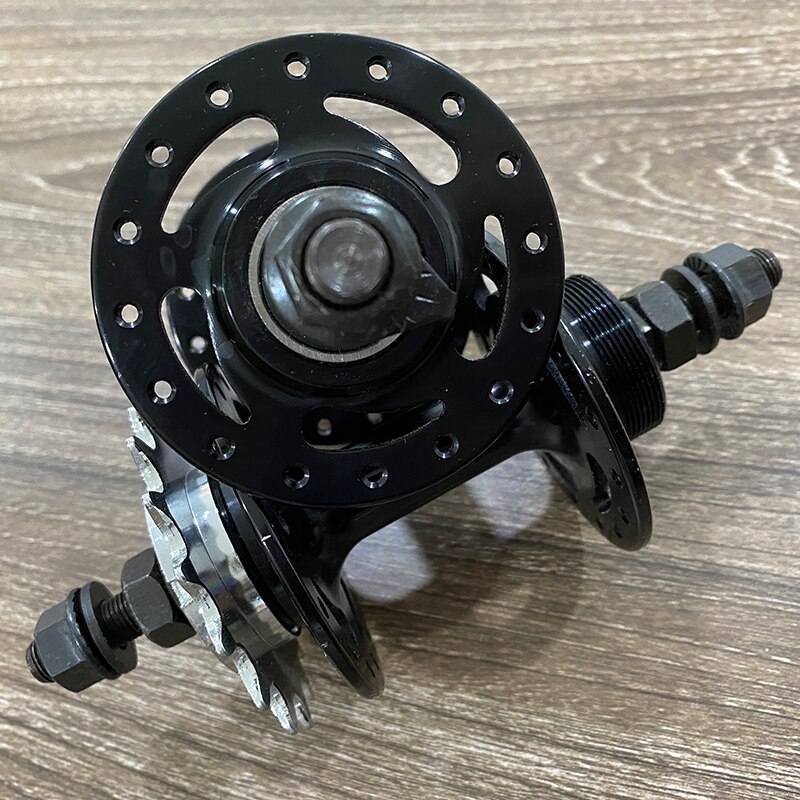 XJ Front 20 Holes Rear 24 Holes Ride Backwards Wearable Flat Strips Fixie Bike Track Fixed Gear Bicycle 32H 36H Cycling Hub