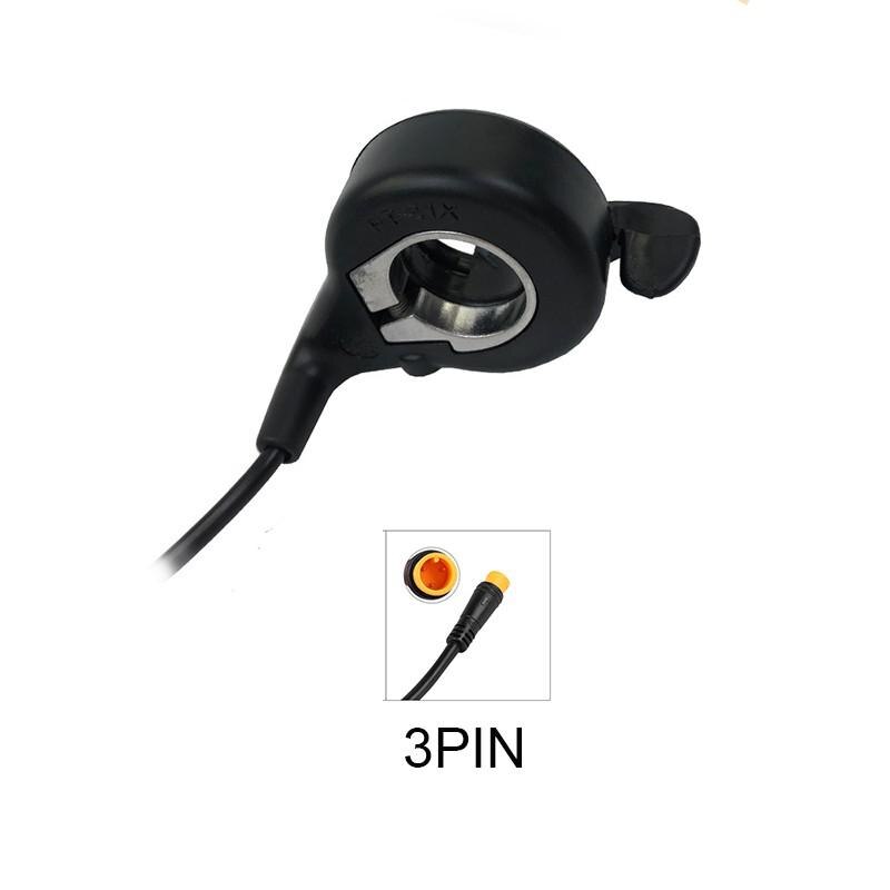 E-bike Finger Thumb Throttle 24v 36v 72v 96v Ebike Accelerator for Electric Scooter Bicycle Part Kit FT-21X Waterproof