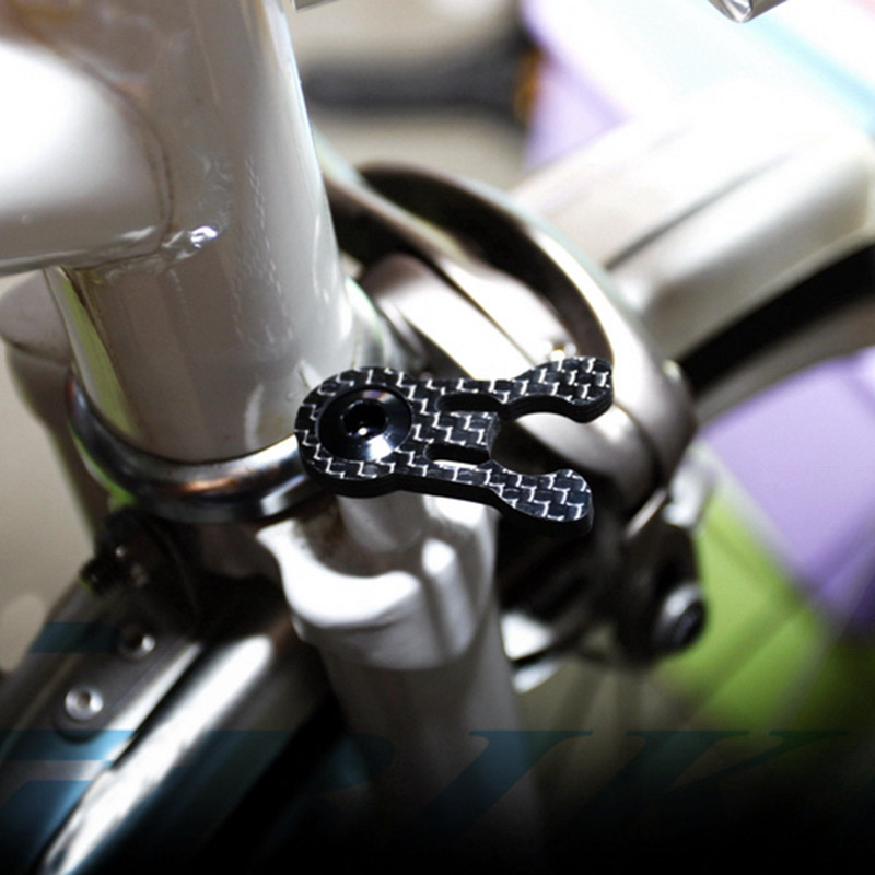 silverock Bike Front Fork Carbon Catcher for Brompton Folding Bike Accessories