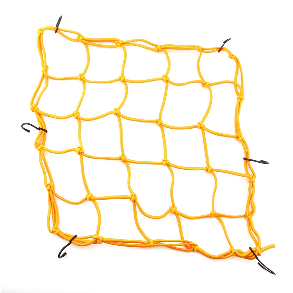 40*40cm kraftig elastisk motorsykkel bagasjenett nettingramme motorsykkelveske motorsykkeltilbehør justerbart moto bagasjenett