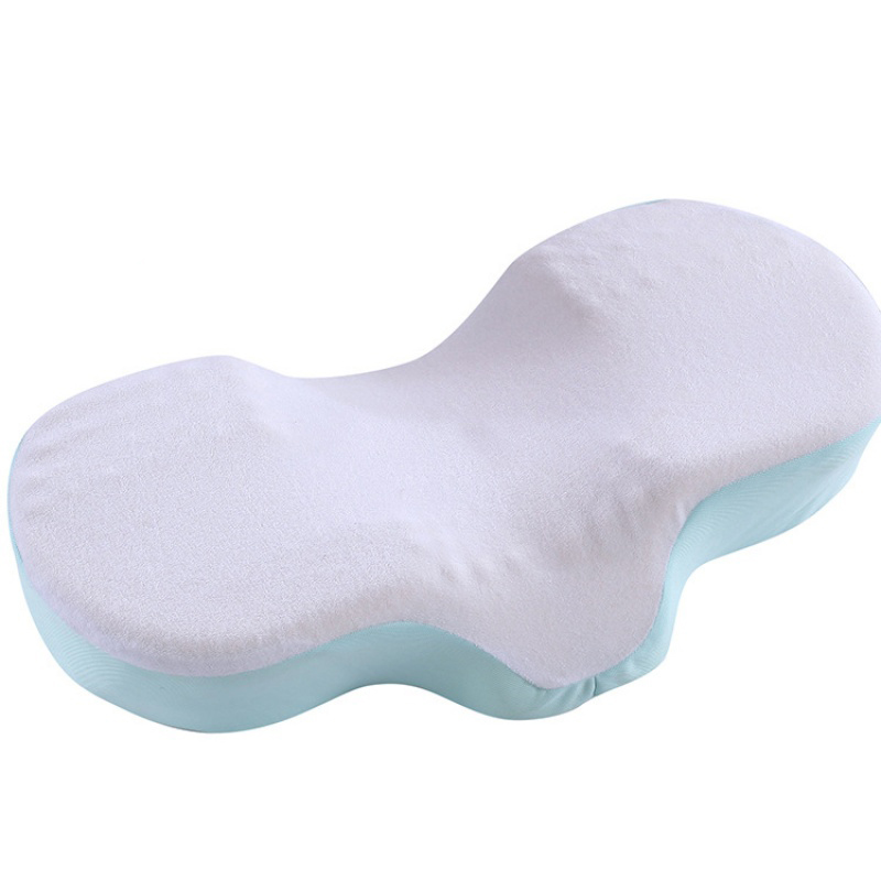 Memory Foam Anti Wrinkle Pillow Ergonomic Curve Improve Sleeping Pillows Perfect Concave Headrest Neck Support