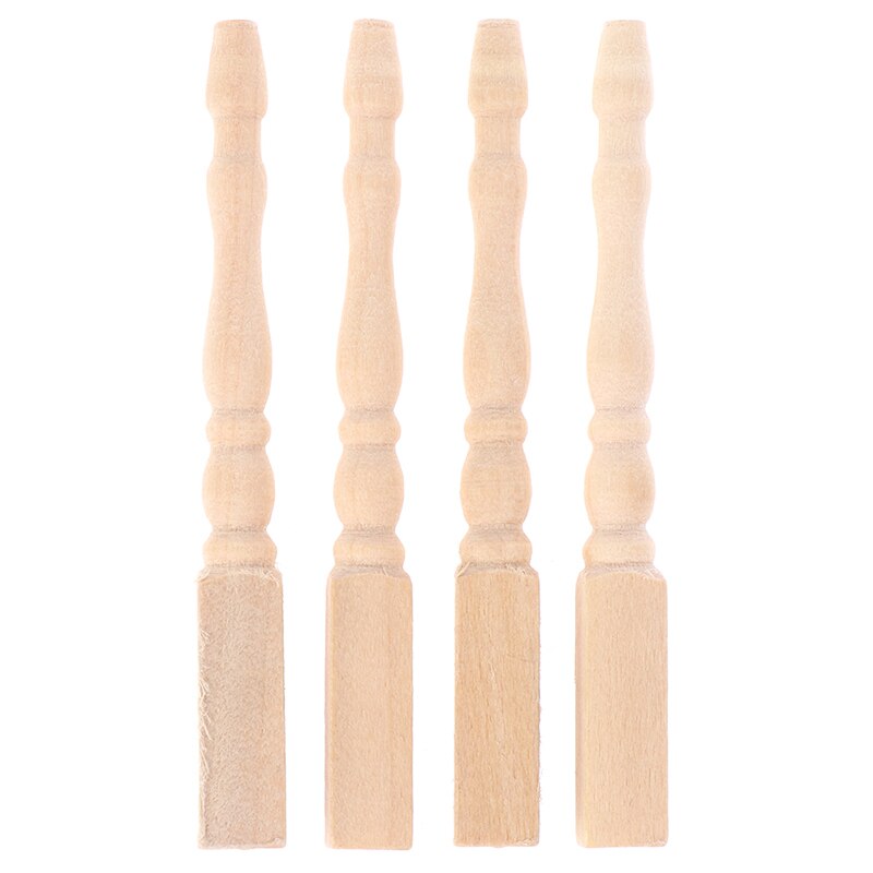 Mini handmade pocket cabinets tea table sofa legs Mini Wainscot Wall Decoration DIY Accessories DIY Doll House furniture parts: Style11