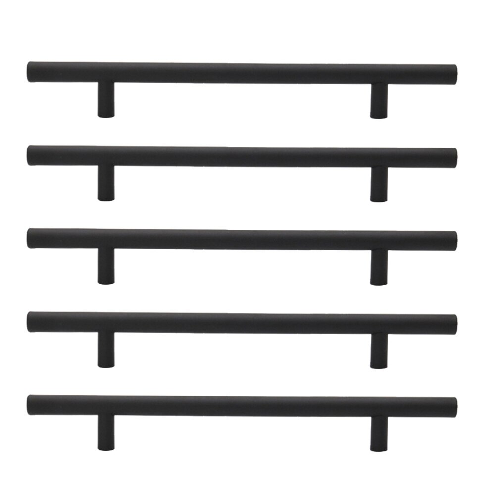 5pcs Stainless Steel Cabinet Pulls Furniture Drawer Handles Cupboard Closet Knobs for Kitchen Home (10x128x200): Default Title