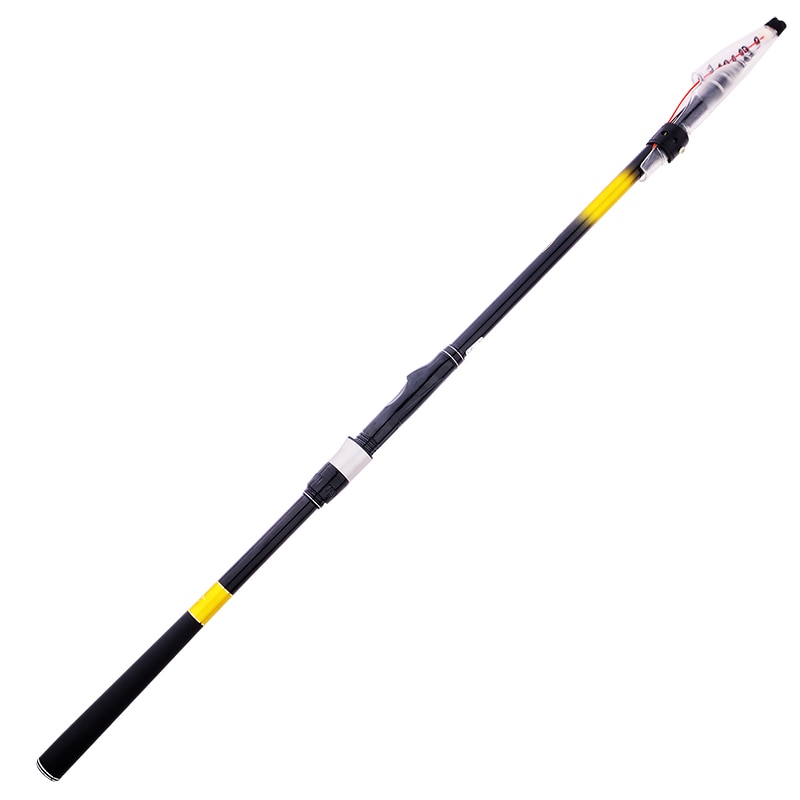 Portable fishing rod 2.7M4.5M5.4M rotating rod combo strong carbon fiber M power telescopic travel sea boat rock fishing tool