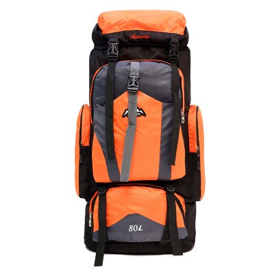 80 Liter Grote Zak Mannelijke Grote Capaciteit Camping Rugzak Rugzak Outdoor Wandelen Tas Licht Waterdichte Rugzak