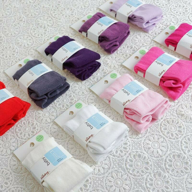 0-24Months Toddler Kids Baby Girl Boy Cotton Warm Tights Stockings Pantyhose Pants Trousers Knit Ballet Girl Stockings