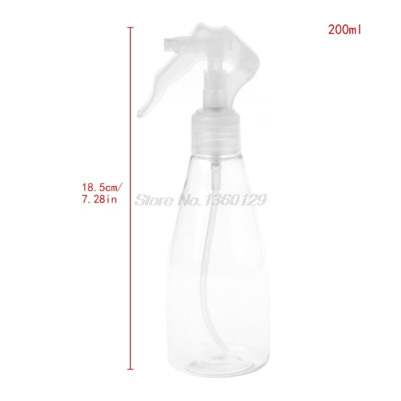 200 Ml Draagbare Plastic Spray Fles Transparante Make-Up Vocht Verstuiver Pot Plant Bloemen Water Sproeier Nov18