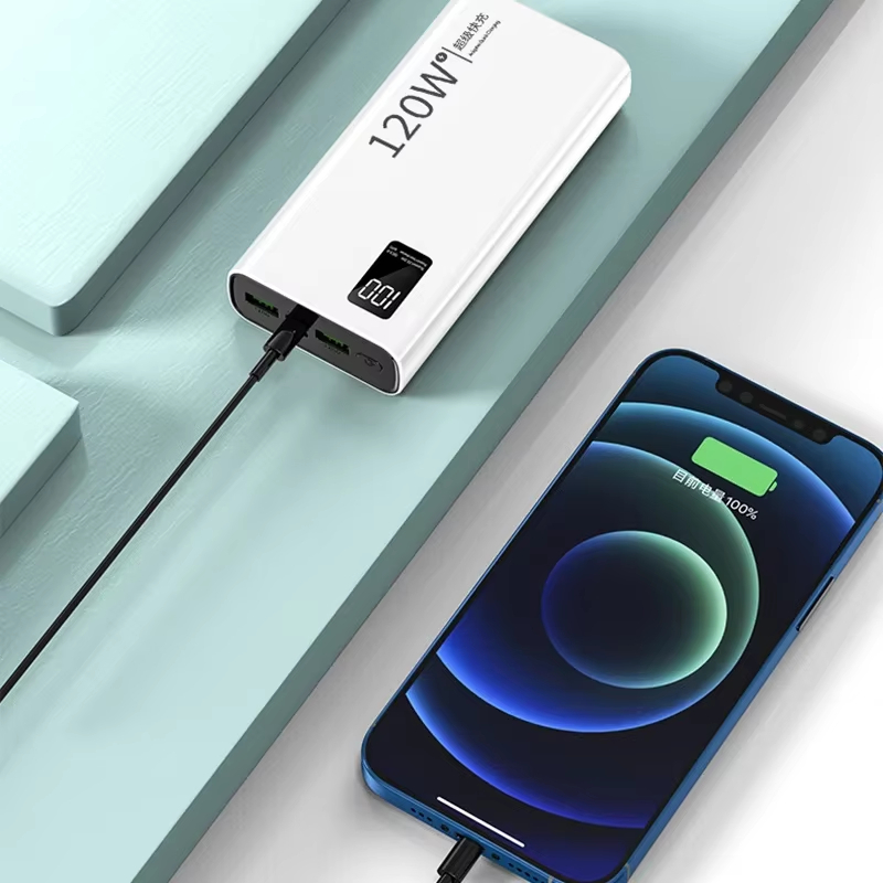 Xiaomi 30000 mah original mobil 50000 mah powerbank 120w toveis hurtigladende eksternt batteri kompatibel med android ios