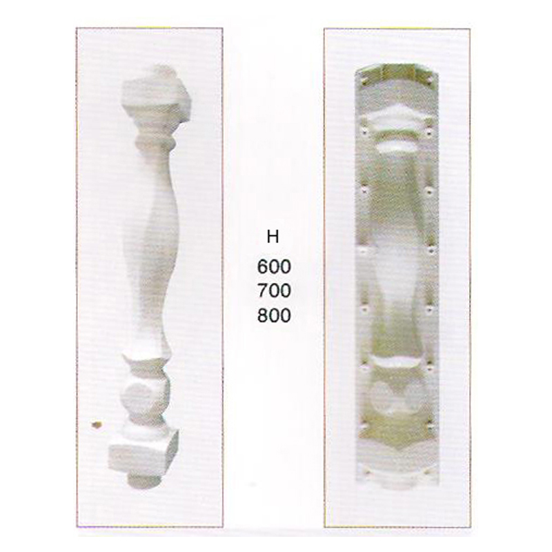 Balaustre de cemento, de hormigón para balaustre balcón y jardín, bricolaje, moldes: WH-BP18 70cm