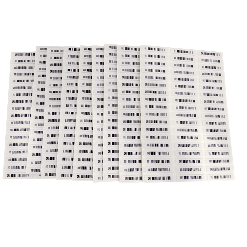 1000PCS AM 58KHZ for anti-shoplifting DR soft label for security door