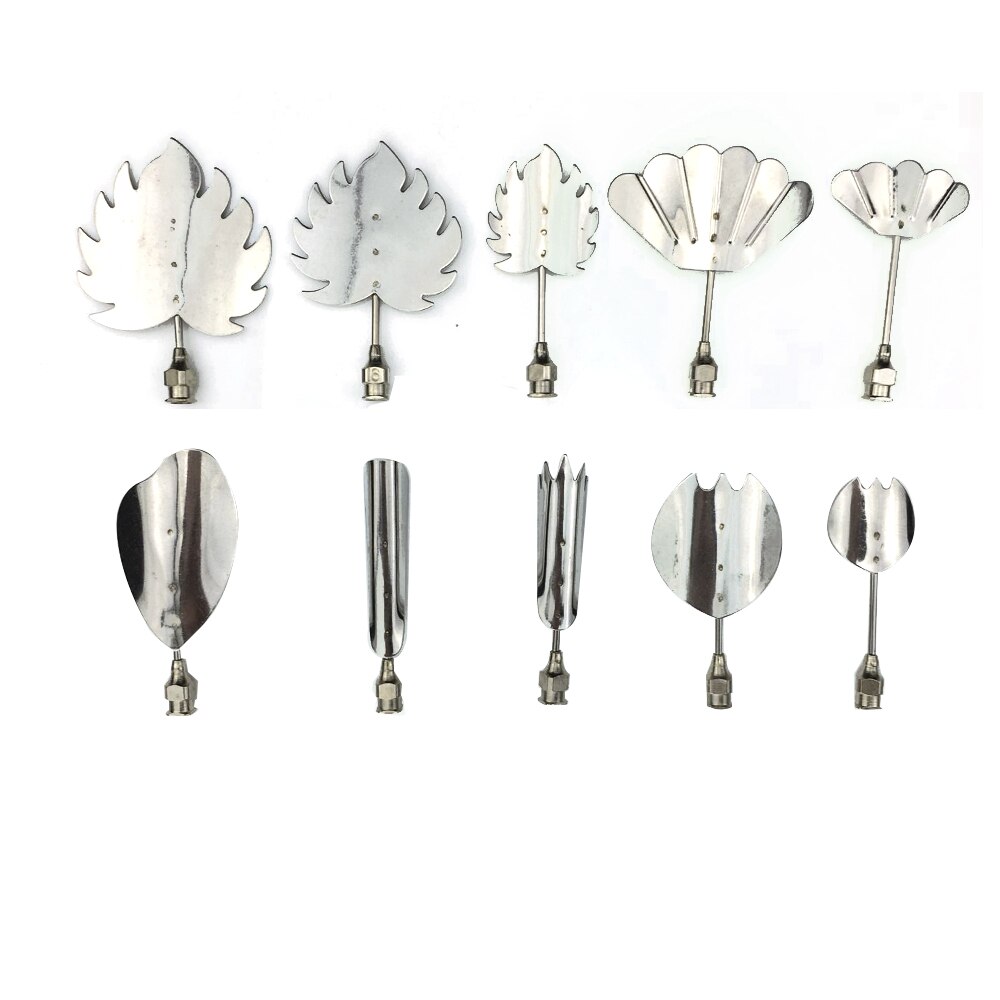 20 pcs/set 3D Jelly Flower Cake Jello Gelatin Art Tools Pudding Nozzle Cake Decorating Tool