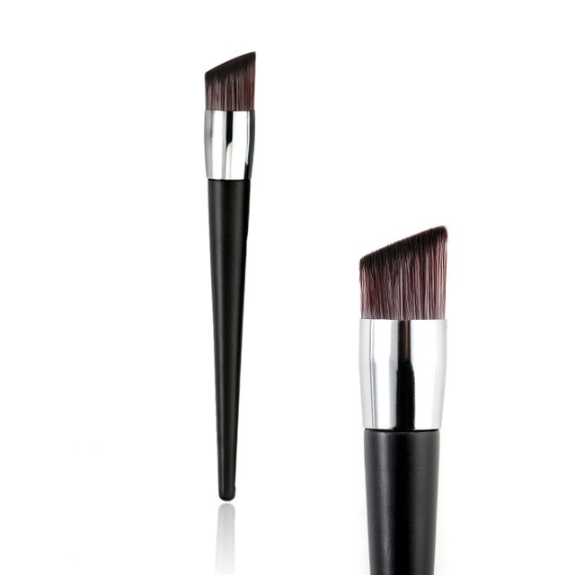 HMQ-brocha Kabuki de contorno , la mejor brocha para base de maquillaje, brochas de maquillaje rápidas, herramientas esenciales de belleza: 1pcs-